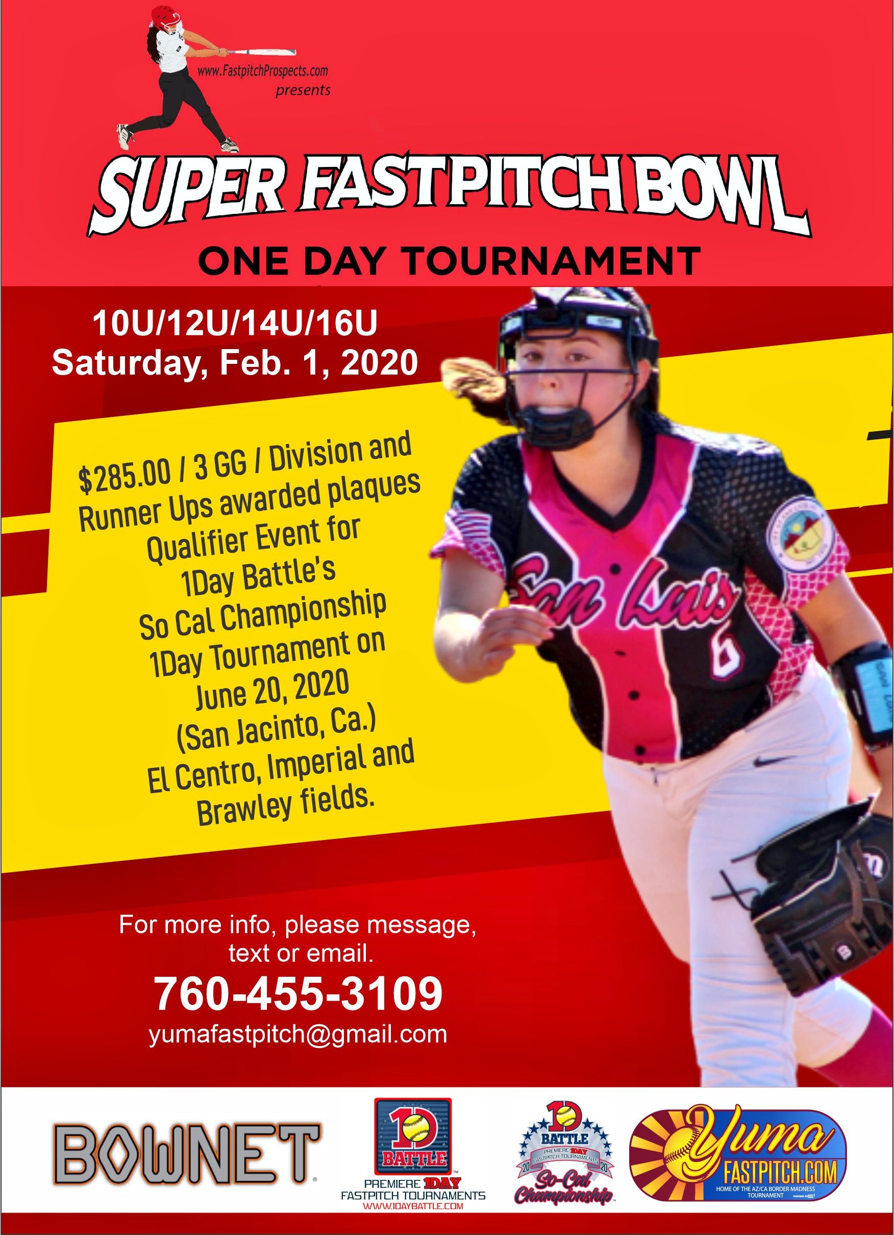 Super Fastpitch Bowl 1Day Tournament